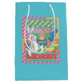 ルーニー・チューン™ |とメリー明るいクリスマス ミディアムペーパーバッグ (正面)