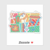 ルーニー・チューン™ |ハッピーホリデーズパターン シール (シート)