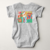 ルーニー・チューン™ |ハッピーホリデーズパターン ベビーボディスーツ (裏面)