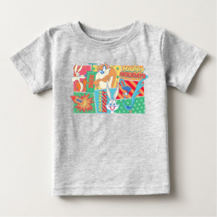ルーニー・チューン™ ハッピーホリデーズパターン ベビーTシャツ