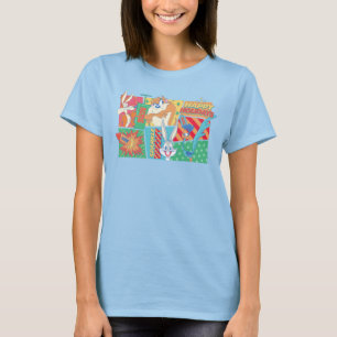 ルーニー・チューン™  ハッピーホリデーズパターン Tシャツ