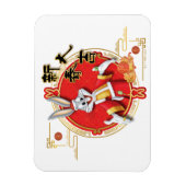 ルーニー・チューン™ |バグズバニー™春フォーチュン マグネット (縦)