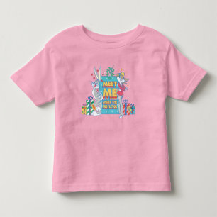 ルーニー・チューン™ Mistletoeの下で会う トドラーTシャツ