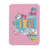 ルーニー・チューン™ | Mistletoeの下で会う マグネット (縦)