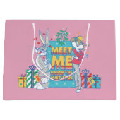 ルーニー・チューン™ | Mistletoeの下で会う ラージペーパーバッグ (正面)