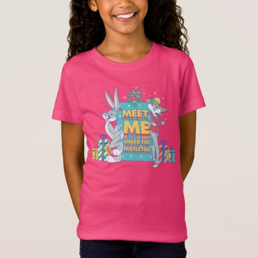 ルーニー・チューン™ | Mistletoeの下で会う Tシャツ (正面)