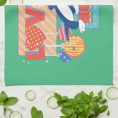 ルーニー・チューン™ | SYLVESTER™ & TWEETY™ラブホリデー キッチンタオル (折り畳み)