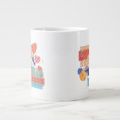 ルーニー・チューン™ | SYLVESTER™ & TWEETY™ラブホリデー ジャンボコーヒーマグカップ (正面)