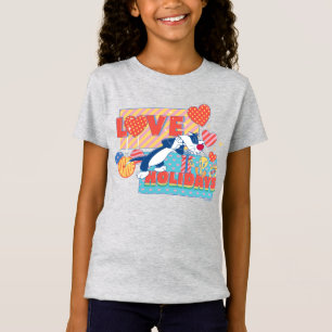 ルーニー・チューン™ SYLVESTER™ & TWEETY™ラブホリデー Tシャツ