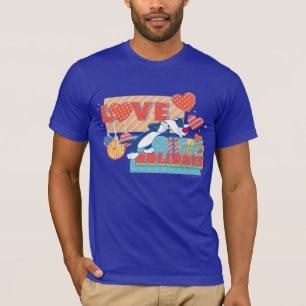 ルーニー・チューン™ SYLVESTER™ & TWEETY™ラブホリデー Tシャツ