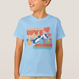 ルーニー・チューン™   SYLVESTER™ & TWEETY™ラブホリデー Tシャツ