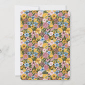 ルーニー・チューン™ | TWEETY™フローラ誕生日 招待状 (裏面)