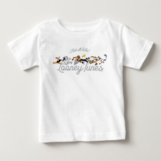 ルーニー・テューンズ™キャラのランニング ベビーTシャツ (正面)