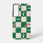ルーニー・テューンズ™ サッカーグリッドパターン SAMSUNG GALAXYケース (裏面)