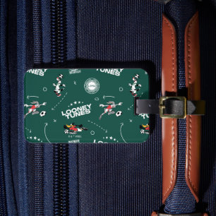 ルーニー・テューンズ™ サッカー戦術プレイブック パターン ラゲッジタグ