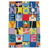 ルーニー・トゥーンズ™ キャラクターチェッカーブロック ミディアムペーパーバッグ (裏面)