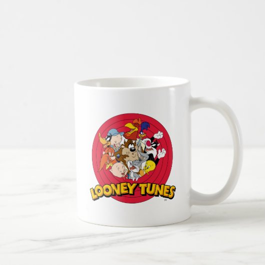 ルーニー・トゥーンズ™ キャラクター ロゴ コーヒーマグカップ (右)