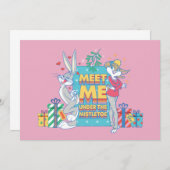 ルーニー・トゥーンズ™ | クリスマスのミステル下で会おう ノートカード (正面/裏面)