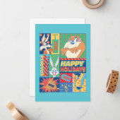 ルーニー・トゥーンズ™ | 輝くハッピーなホリデー ノートカード (正面/裏面インサイチュ)