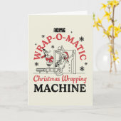 ルーニー・トゥーンズ™ | ACME ラッピング・オ・マティック ラッピングマシン カード (黄色い花)