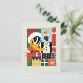 ルーニー・トゥーン™ ダフィー・ダック™ ホリデー・クァッカース シーズンポストカード (スタンド正面)