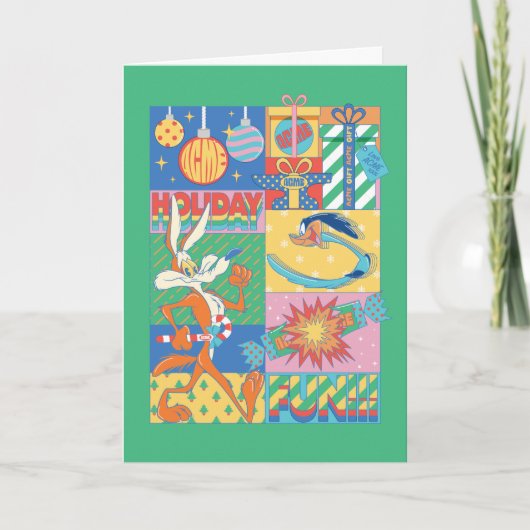 ルーニー・トゥーン™ | ホリデー・ファン カード (正面)