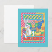 ルーニー・トゥーン™ | メリーでブライトなクリスマス ノートカード (正面/裏面)