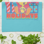 ルーニー・トゥーン™ | TWEETY™ クリスマスおめでとう キッチンタオル (折り畳み)