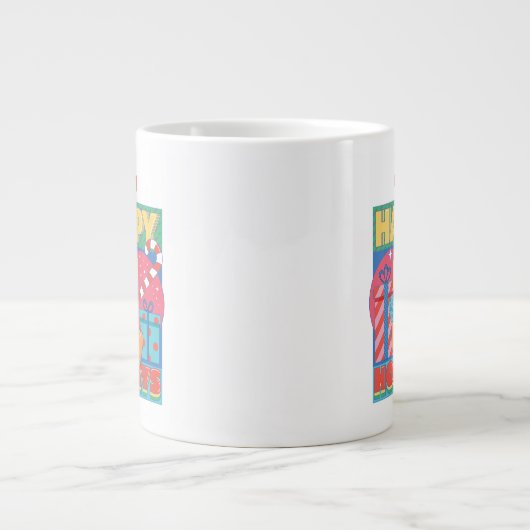 ルーニー・トゥーン™ | TWEETY™ クリスマスおめでとう ジャンボコーヒーマグカップ (正面)