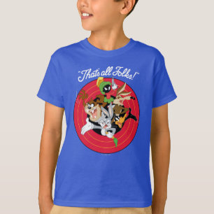 ルーニーTUNES™ "それは全てのフォークだ!™"ブルズイグループ Tシャツ
