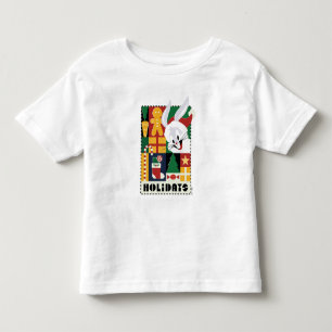 ルーニーTUNES™バグBUNNY™ホリデーバッジ トドラーTシャツ
