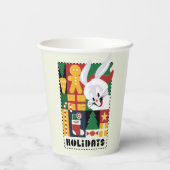 ルーニーTUNES™バグBUNNY™ホリデーバッジ 紙コップ (裏面)