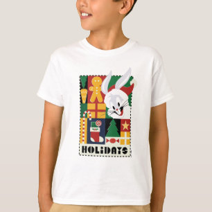 ルーニーTUNES™バグBUNNY™ホリデーバッジ Tシャツ