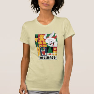 ルーニーTUNES™バグBUNNY™ホリデーバッジ Tシャツ