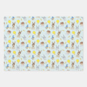 ルーニーTUNES™ベビーシャワーパターン ラッピングペーパーシート (正面)