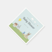 ルーニーTUNES™ベビーシャワー スタンダードカクテルナプキン (角)