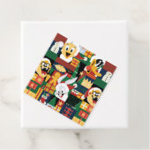 ルーニーTUNES™ホリデーブロックパターン フェイバータグ (インサイチュ)