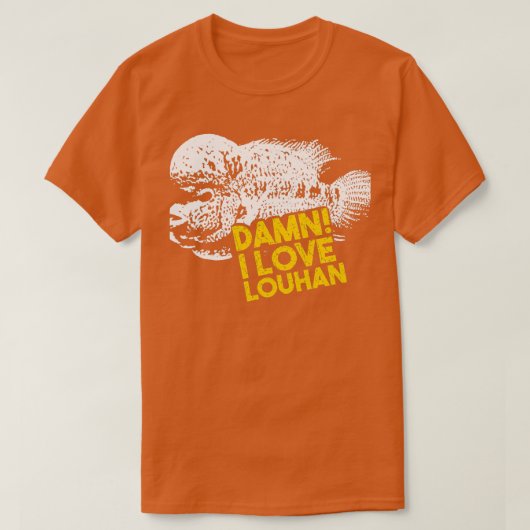 ルーハンフィッシュシンプル Tシャツ (デザイン正面)