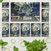 ルーバイシエンヌ自転車を製造 キッチンタオル (折り畳み)