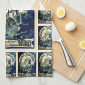 ルーバイシエンヌ自転車を製造 キッチンタオル (四つ折り)