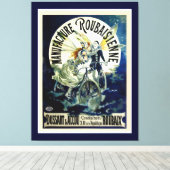 ルーバイシエン自転車の製造 キャンバスプリント (インサイチュ (ウッドフロア))