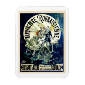 ルーバイシエン自転車の製造 マグネット (縦)