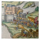 ルーバンの包囲およびHarman Reuの武勇 タイル (正面)