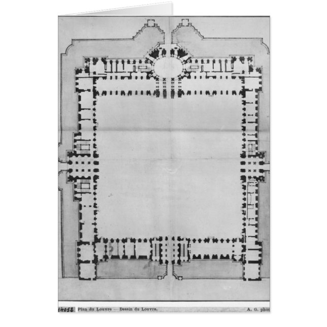 ルーバーの東の建物のために設計して下さい (正面)