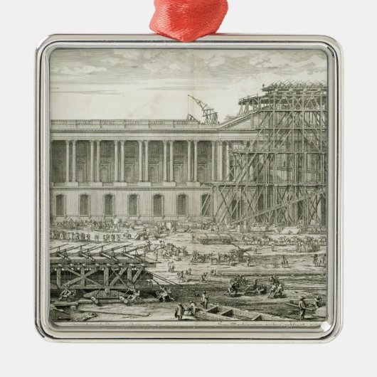 ルーバーの正面玄関の建物、パリ メタルオーナメント (正面)