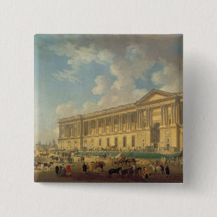 ルーバーのColonnade。 c.1770 缶バッジ
