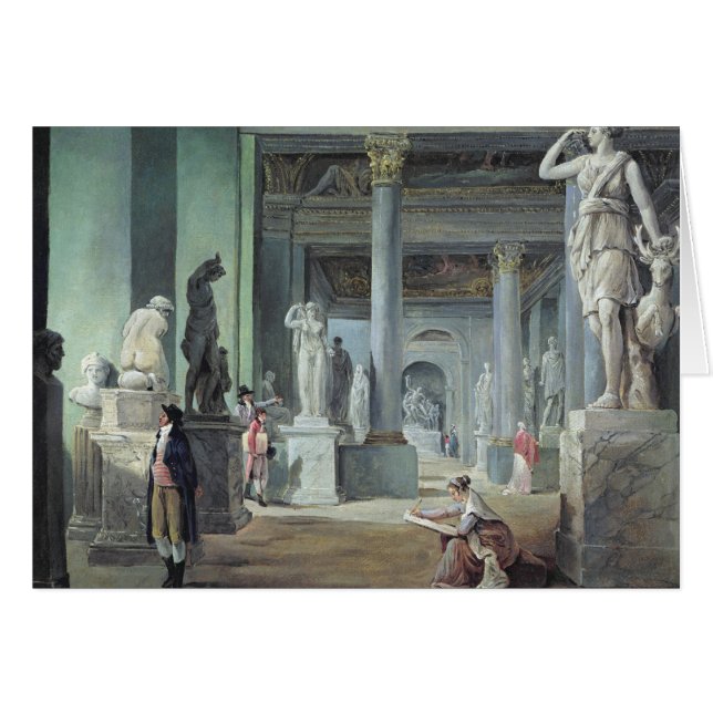 ルーバーのSalle des Saisons、c. 1802年 (正面横)