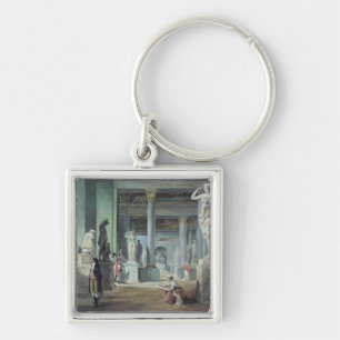 ルーバーのSalle des Saisons、c. 1802年 キーホルダー