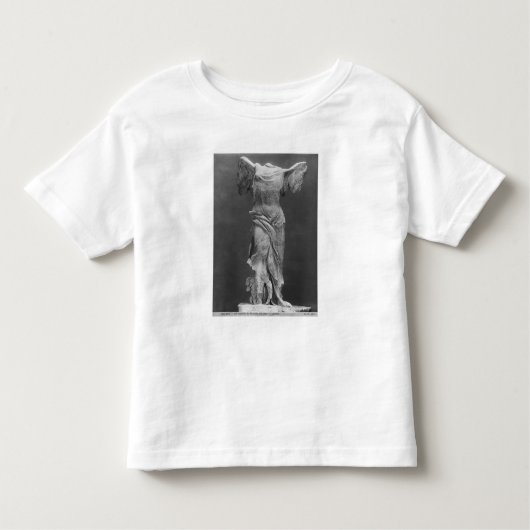 ルーバー博物館の勝利Samothraceの眺め トドラーTシャツ (正面)