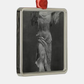 ルーバー博物館の勝利Samothraceの眺め メタルオーナメント (右)